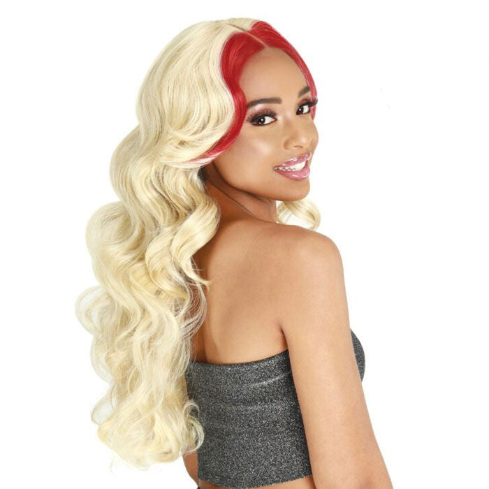 Zury Sis V-lace Cut Synthetic Hair Wig - Vena