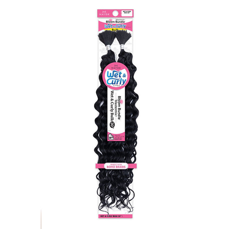Mayde Beauty Bloom Bundle Weave - Wet & Curly Bulk 20