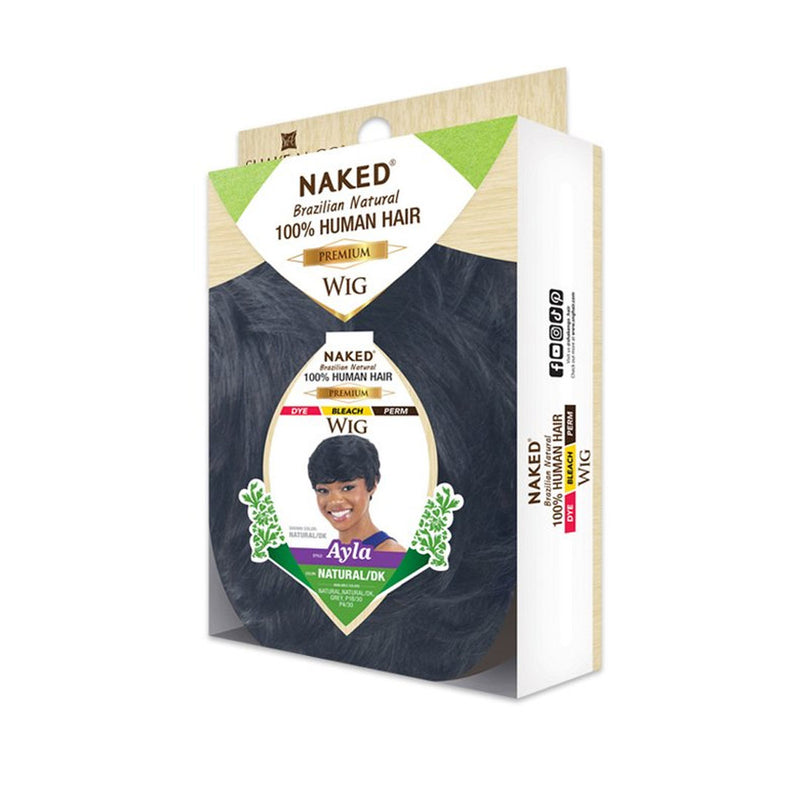 Naked 100% Brazilian Natural Human Hair Premium Wig - Ayla