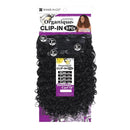 Shake N Go Organique Sythetic 9pcs Clip-in- Hawaiian Curl 18