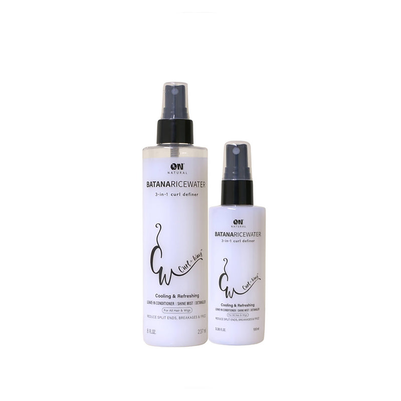 On Natural - Curl-n-wavy 3-in-1 Curl Definer [batana Rice Water] 8oz