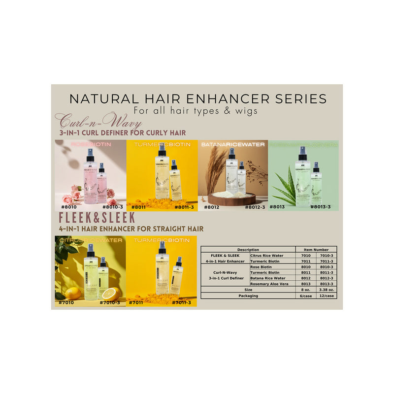 On Natural - Curl-n-wavy 3-in-1 Curl Definer [batana Rice Water] 8oz