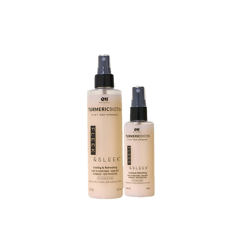 On Natural - Fleek & Sleek 4-in-1 Hair Enhancer [turmeric Biotin] 8oz