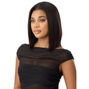 Outre Mytresses Black Lace Front Wig 13x4 - Human Hair - Virgin Straight Bob 12