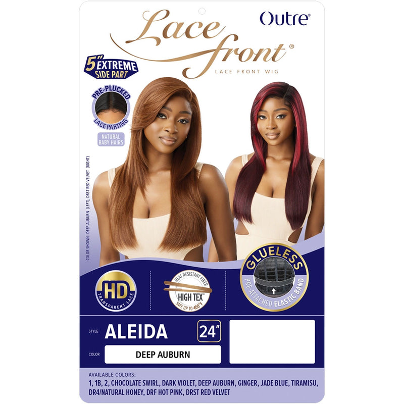 Outre Synthetic Hair Hd Lace Front Wig - Aleida