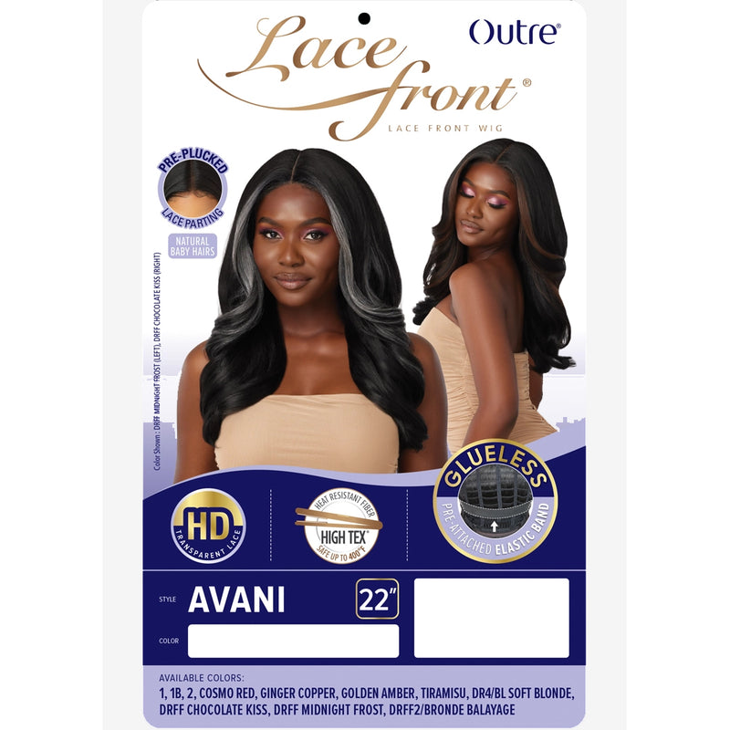 Outre Synthetic Hair Hd Lace Front Wig - Avani