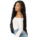 Outre 100% Fully Hand-tied Whole Lace Wig - Boho Mermaid Box Braid 32