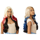 Outre Synthetic Color Bomb Hd Lace Front Wig - Birkley