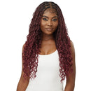 Outre Pre-braided 100% Fully Hand-tied Whole Lace Wig - Boho Box Braids 28"