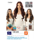 Outre Synthetic Color Bomb Hd Lace Front Wig - Cb104