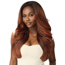 Outre Synthetic Half Wig Quick Weave - Dominican Blowout Waves