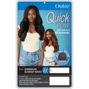 Outre Synthetic Half Wig Quick Weave - Dominican Blowout Waves