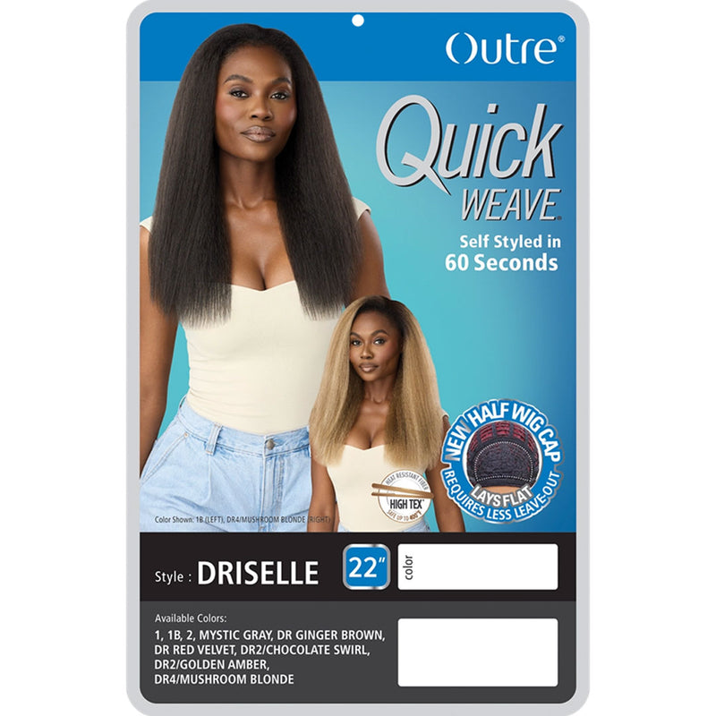 Outre Synthetic Half Wig Quick Weave - Driselle