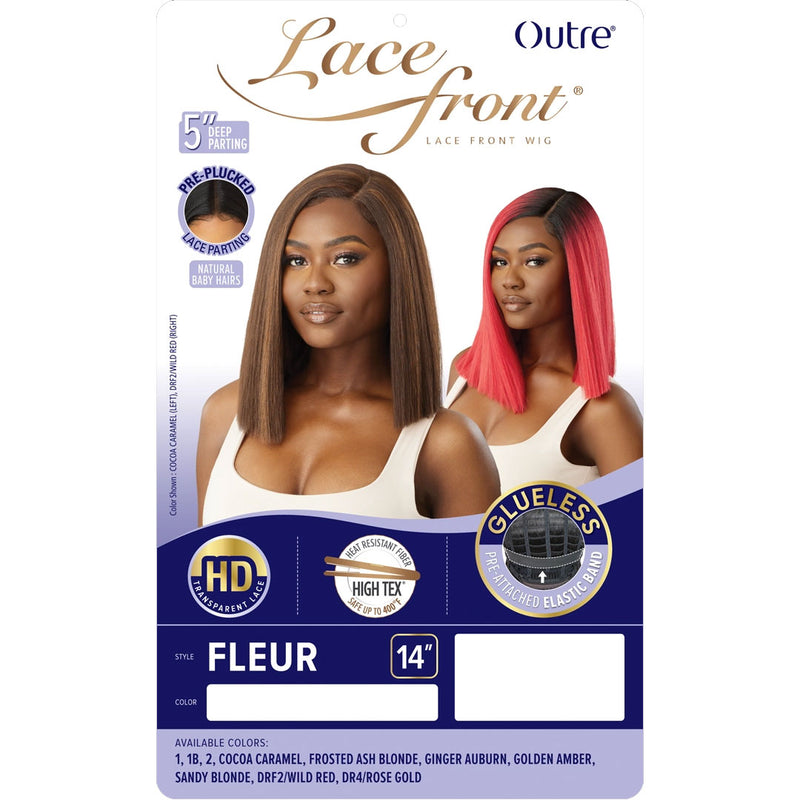 Outre Synthetic Hair Hd Lace Front Wig - Fleur