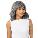 Outre Wig Pop Synthetic Full Wig Gray Glow - Glow 5