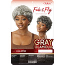 Outre Fab&fly Gray Glamour Human Hair Wig Hh-emir
