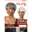 Outre Fab & Fly Gray Glamour Full Cap Wig - Human Hair - Galina