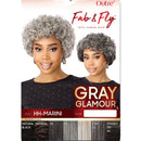 Outre Fab & Fly Gray Glamour Full Cap Wig - Human Hair - Marini