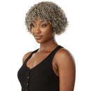Outre Fab&fly Gray Glamour Human Hair Wig Hh-randy