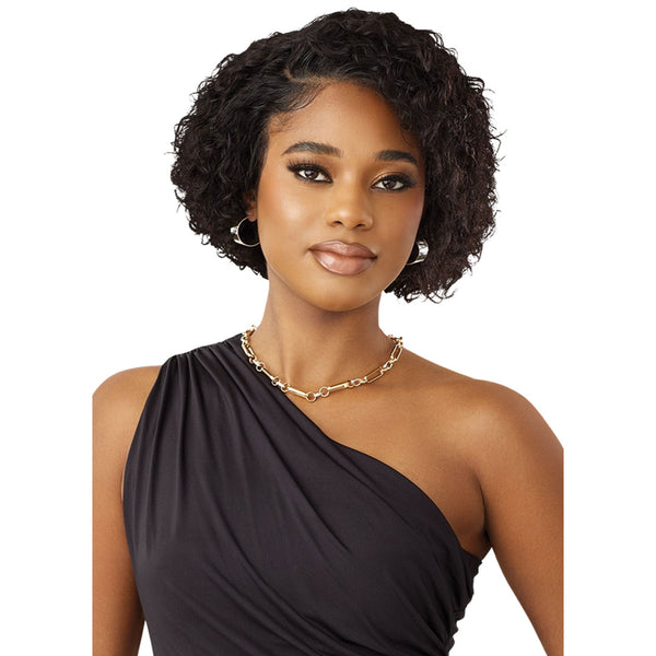 Outre Mytresses Black Lace Frontal Wig 13x4 - Human Hair - Virgin Deep Bob 8