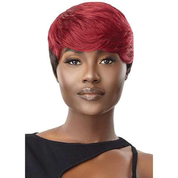 Outre Fab & Fly Human Hair Full Cap Wig Color Queen - Zayna