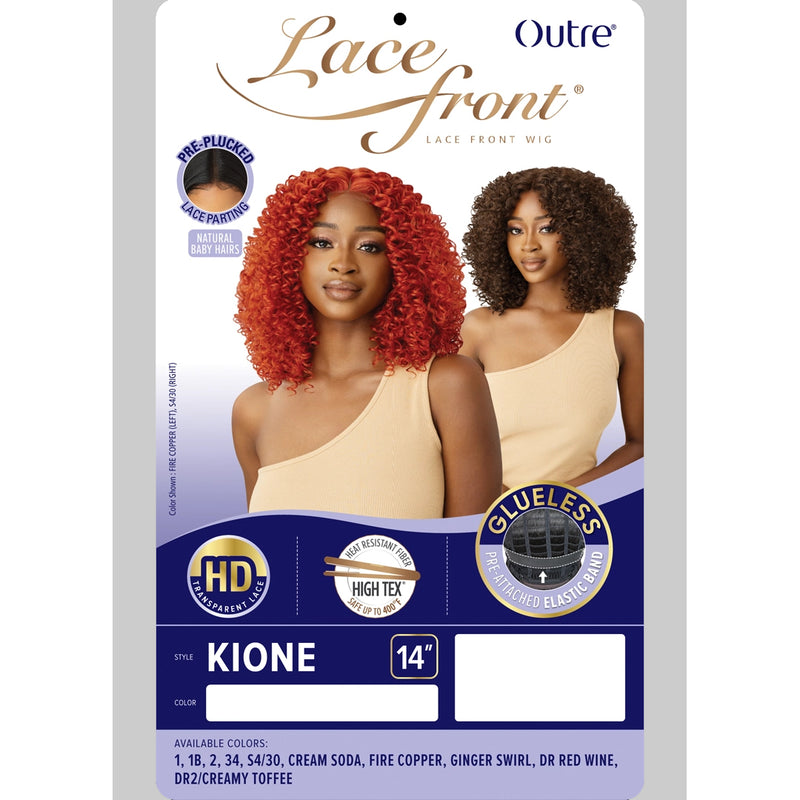 Outre Synthetic Hair Hd Lace Front Wig - Kione
