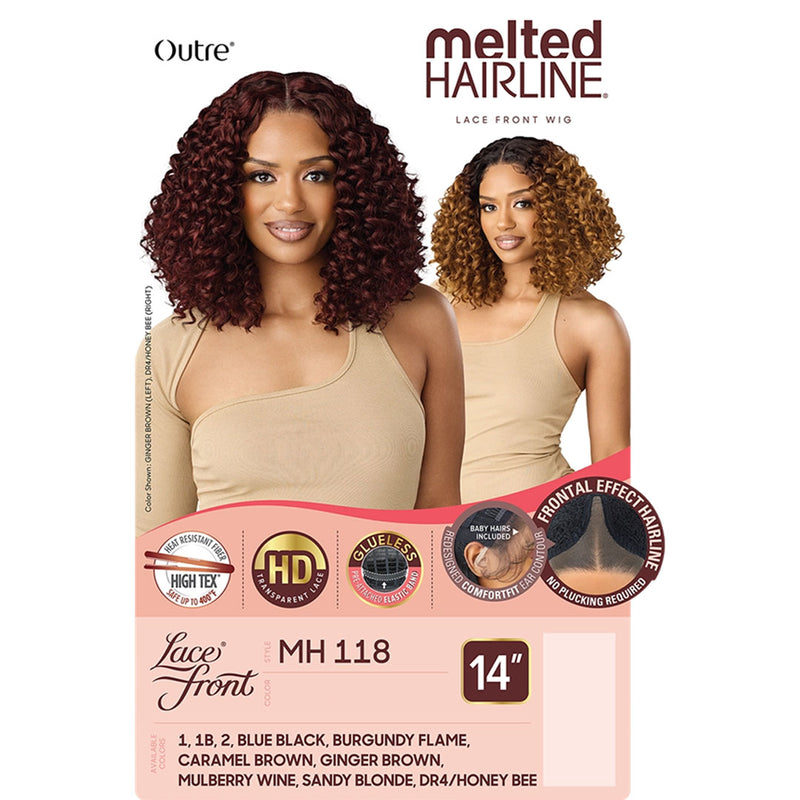 Outre Melted Hairline Synthetic Hd Lace Front Wig - Mh 118