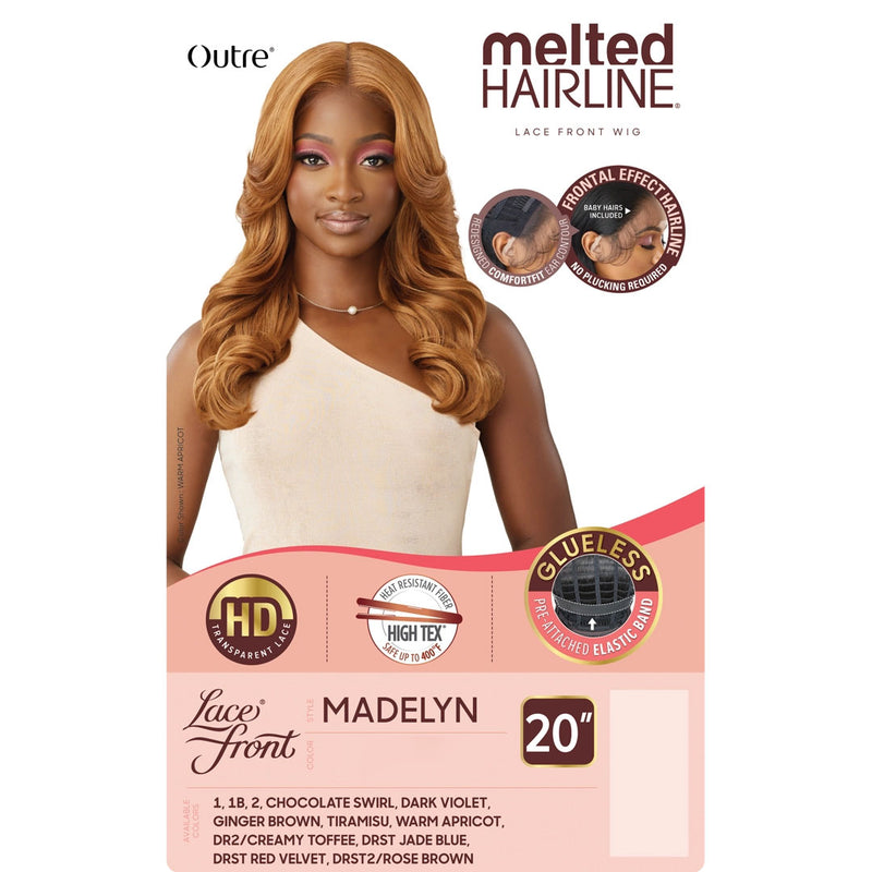 Outre Melted Hairline Synthetic Hd Lace Front Wig - Madelyn