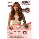 Outre Melted Hairline Synthetic Hd Lace Front Wig - Mandisa