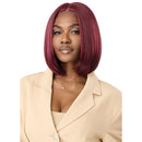 Outre Perfect Hairline Human Hair Blend 13x6 Nueblend- Hhb-straight Bob 12