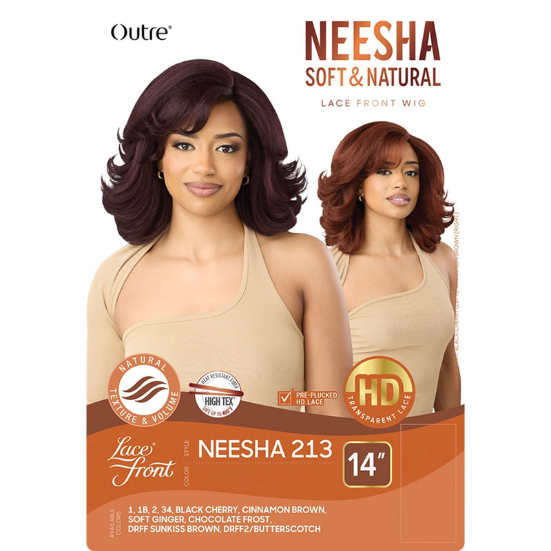 Outre Synthetic Lace Front Wig (soft & Natural) - Neesha 213