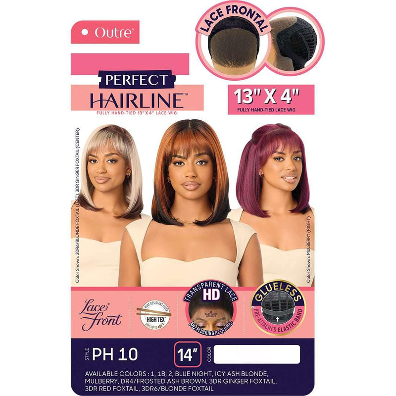 Outre Synthetic Perfect Hairline 13x6 Hd Lace Front Wig - Ph 10