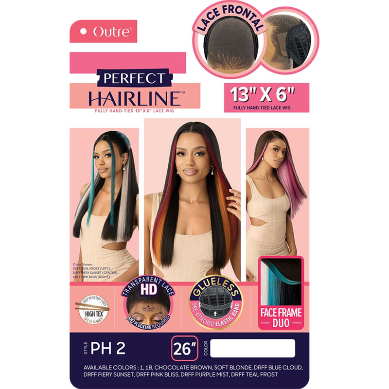 Outre Synthetic Perfect Hairline 13x6 Hd Lace Front Wig - Ph 2
