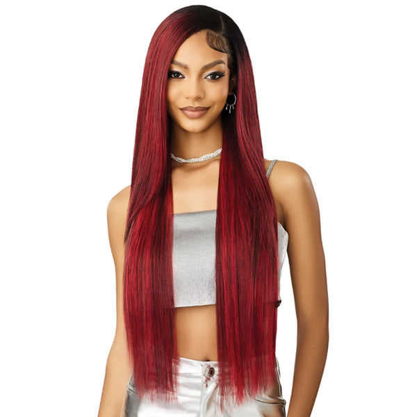 Outre Synthetic Melted Hairline Hd Lace Front Wig - Swirl109