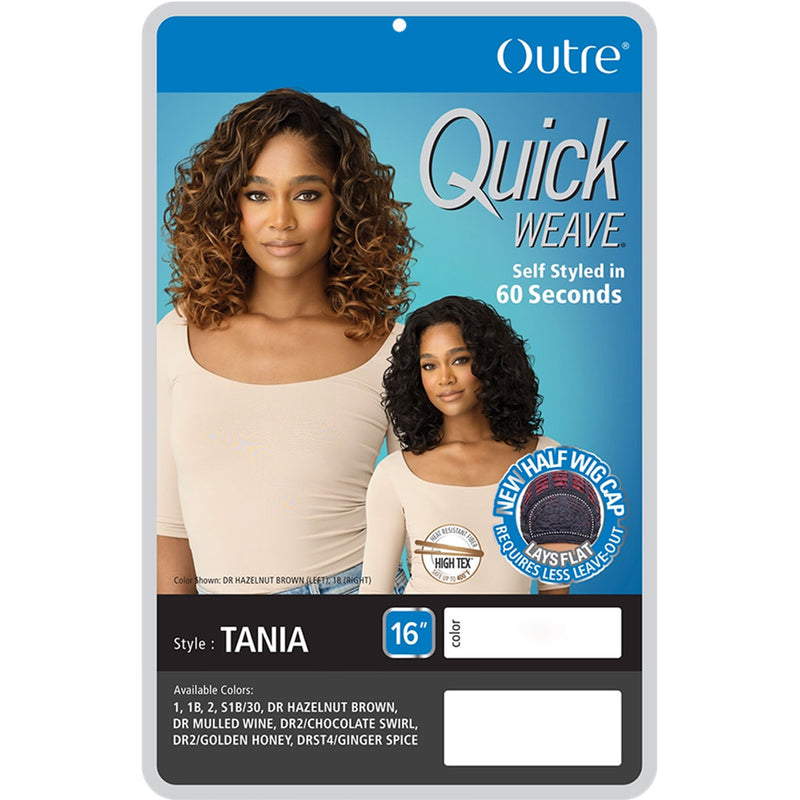 Outre Synthetic Half Wig Quick Weave - Tania