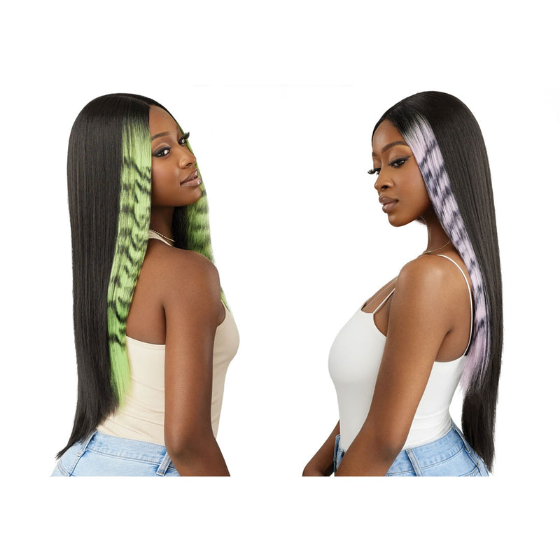 Outre Synthetic Color Bomb Hd Lace Front Wig - Tygra