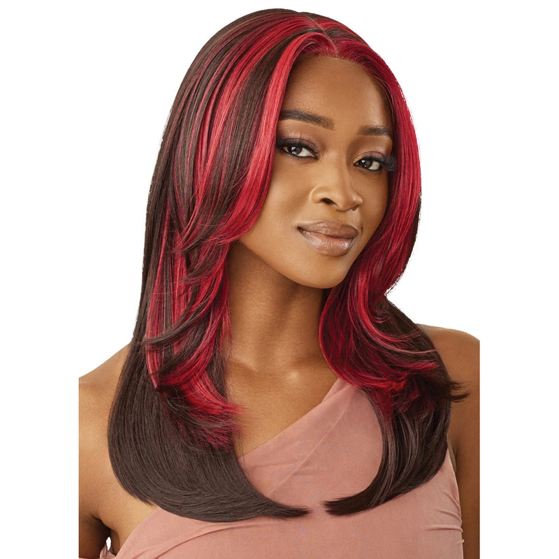 Outre Synthetic Hair Hd Lace Front Wig - Tyler