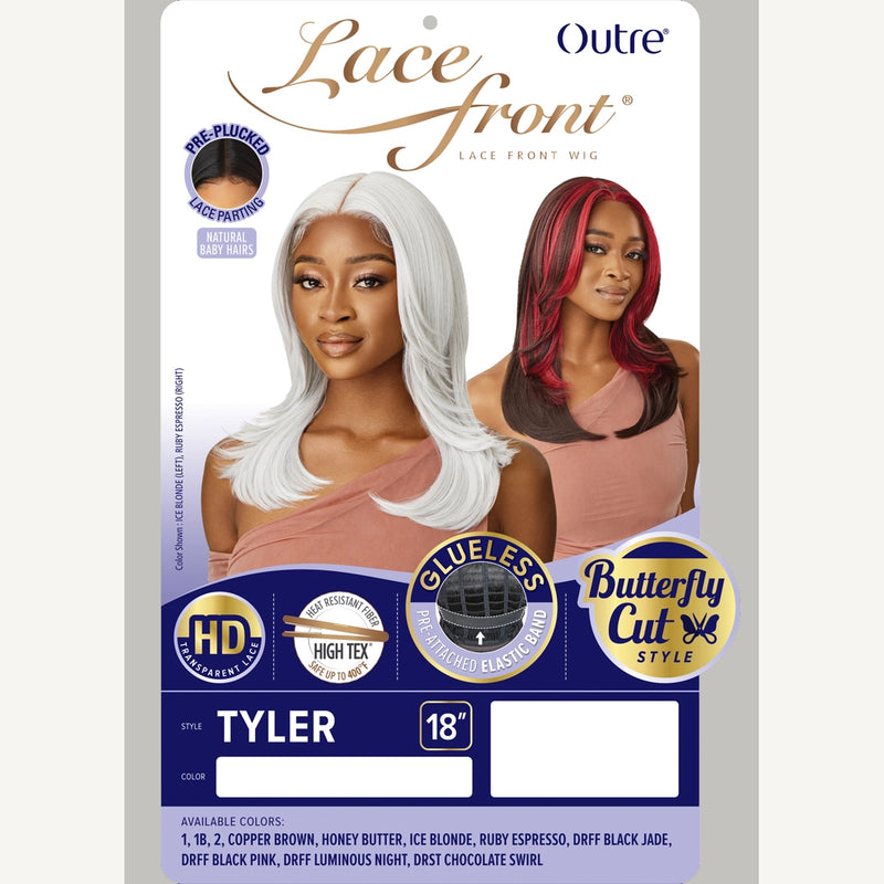 Outre Synthetic Hair Hd Lace Front Wig - Tyler