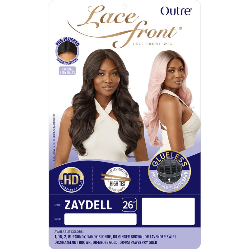 Outre Synthetic Hair Hd Lace Front Wig - Zaydell