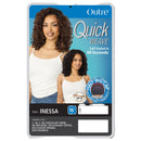 Outre Synthetic Half Wig Quick Weave- Inessa