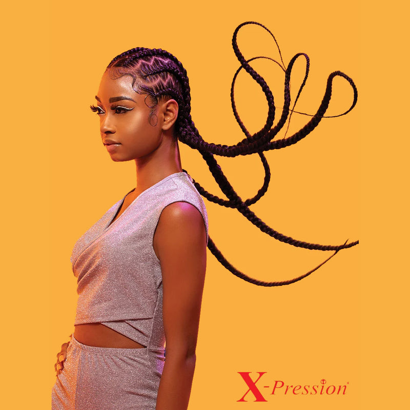 Sensationnel X-pression Synthetic Braid - 10x Pre-stretched 48 Inch