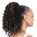 Shake N Go Pony Crush Synthetic Drawstring Ponytail- Hawaiian Glow