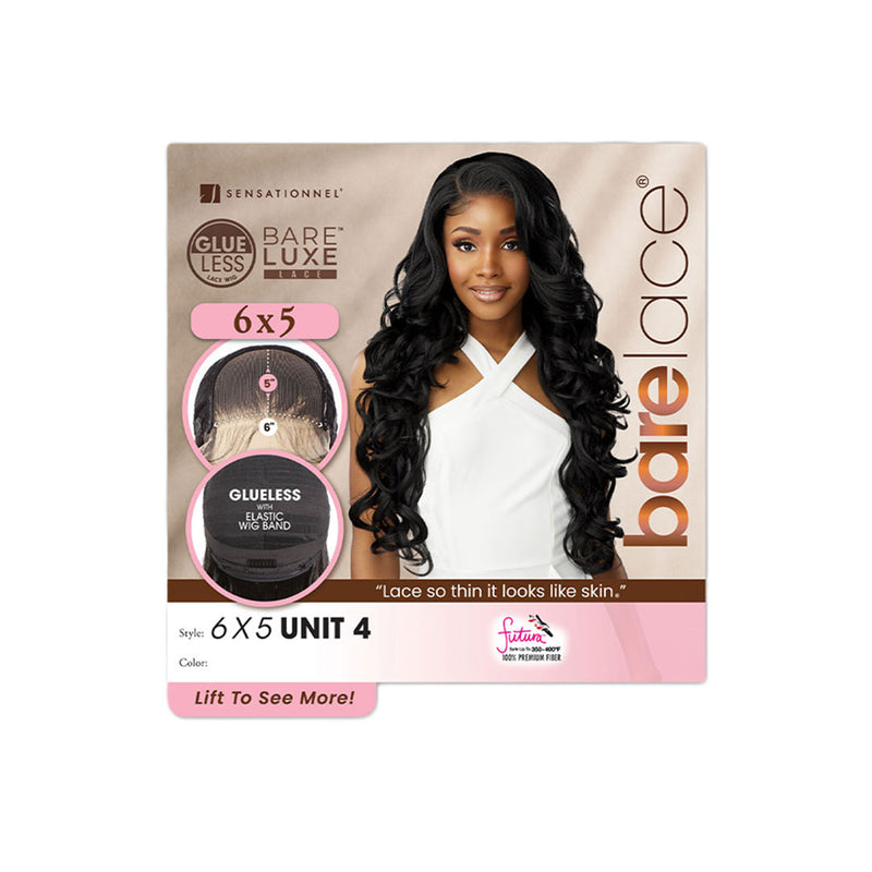 Sensationnel Bare Luxe Lace Glueless Closure Lacewig - 6x5 Unit 4
