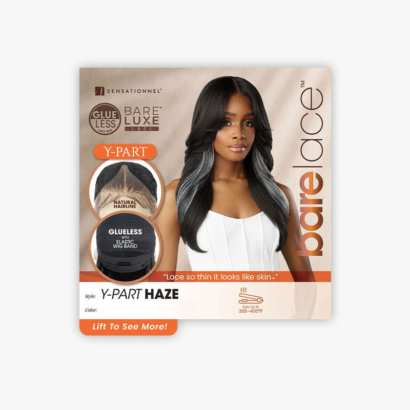 Sensationnel Bare Luxe Lace Glueless Lace Wig - Y-part Haze