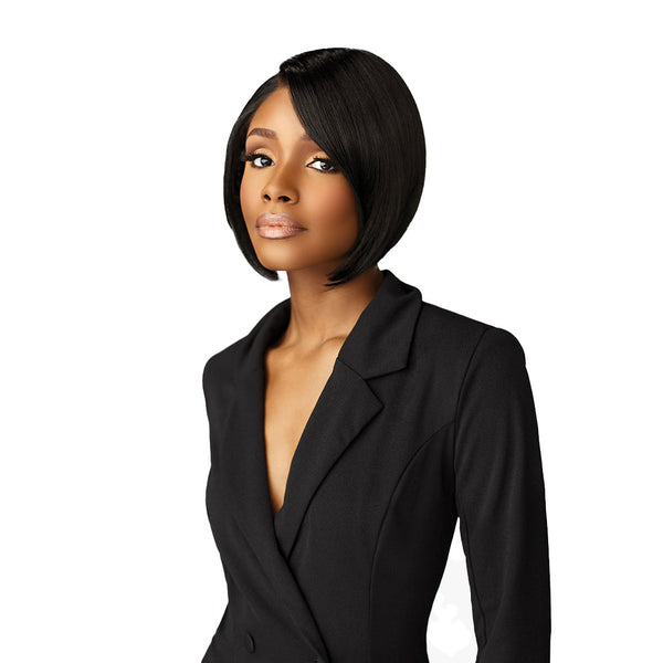 Sensationnel Synthetic Hair Butta Hd Lace Undetectable Chic Bob Lace Wig - Bob Unit 4