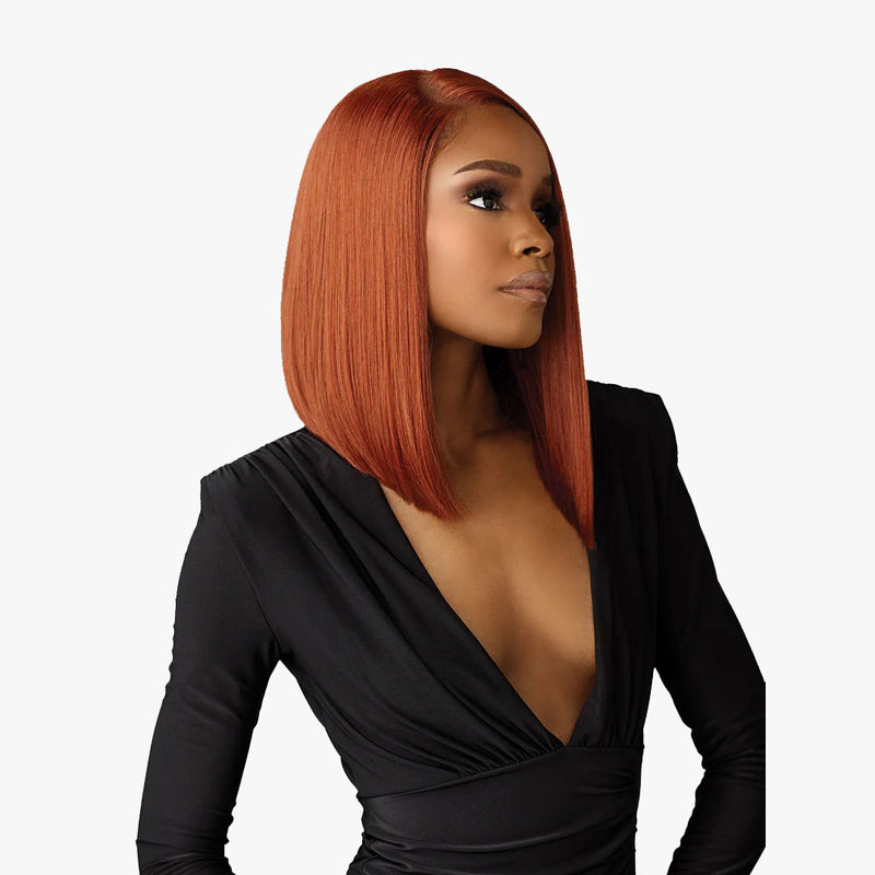 Sensationnel Synthetic Hair Butta Hd Lace Undetectable Chic Bob Lace Wig - Lob Unit 1