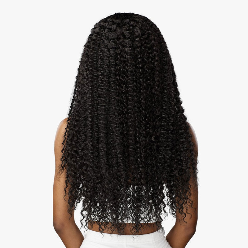 Sensationnel Human Hair Blend Butta Hd Lace Front Wig - W&w Water Wave 26"