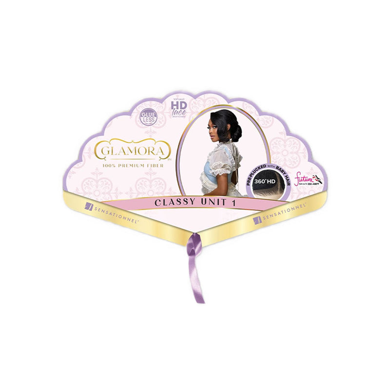 Sensationnel Glamora Glueless 360 Hd Lace Wig - Classy Unit 1