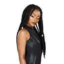 Sensationnel Stand X Full Hand Tied Kanekalon Hd Glueless Lace Wig - Unit 6