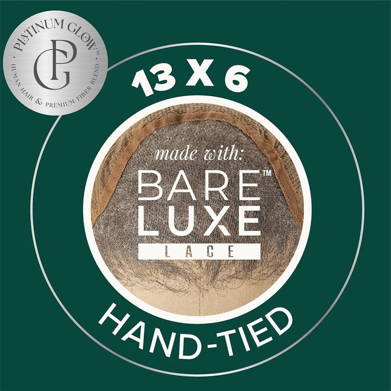 Sensationnel Platinum Glow Human Hair Blend 13x6 Glueless Lace Wig - Coraline